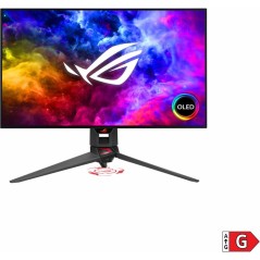 ASUS ROG Swift OLED PG27AQDM 26.5" 2K Monitor - Stunning 2560 x 1440 Resolution, 240Hz Refresh Rate, and Pivot Design for Ultima